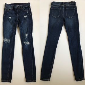 Sold 🥳 Cello Dark Ripped Skinny Jeans size 3